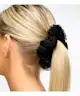 Brushworks - Lace Scrunchies Black & White 2 Pack
