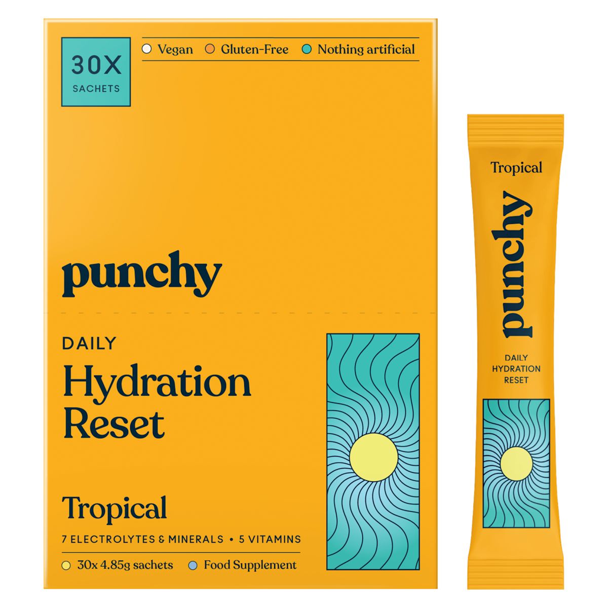 Daily Hydration Reset Tropical - Daily Hydration Reset Tropical x 30 Sachets