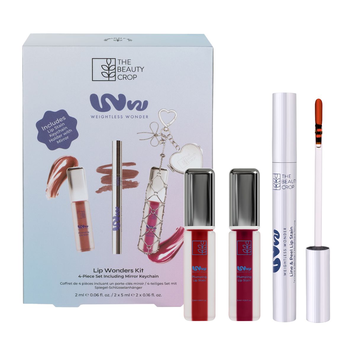 The Beauty Crop Weightless Wonder Lip Wonders Kit in Midnight Kiss