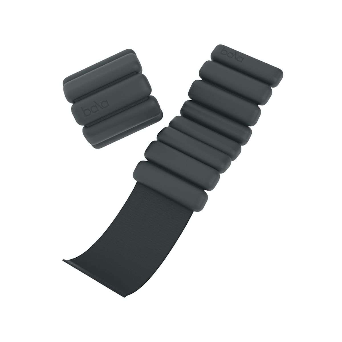Bala Bangles 1lb Wrist and Ankle Weights - Charcoal