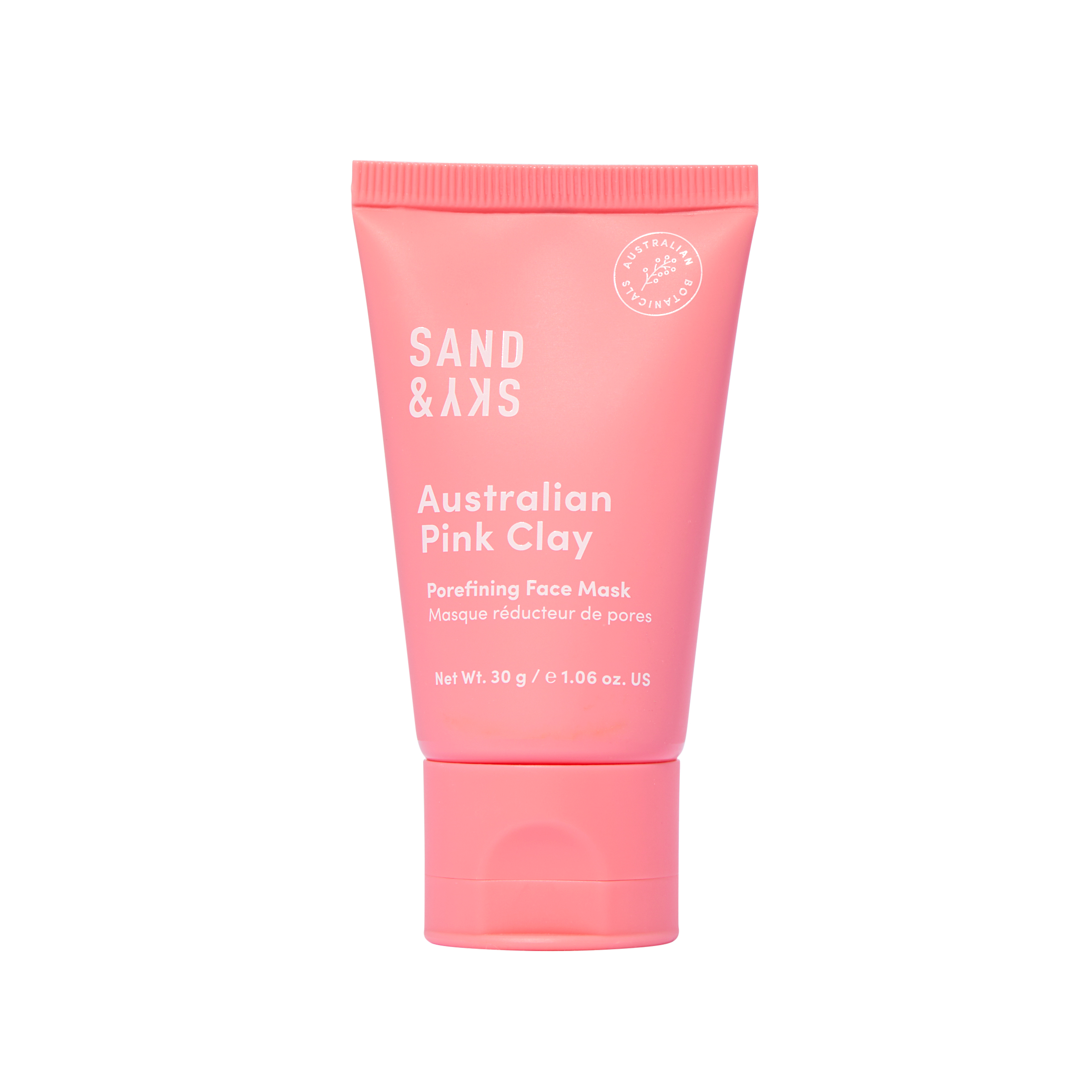 Australian Pink Clay Porefining Face Mask TravelSize