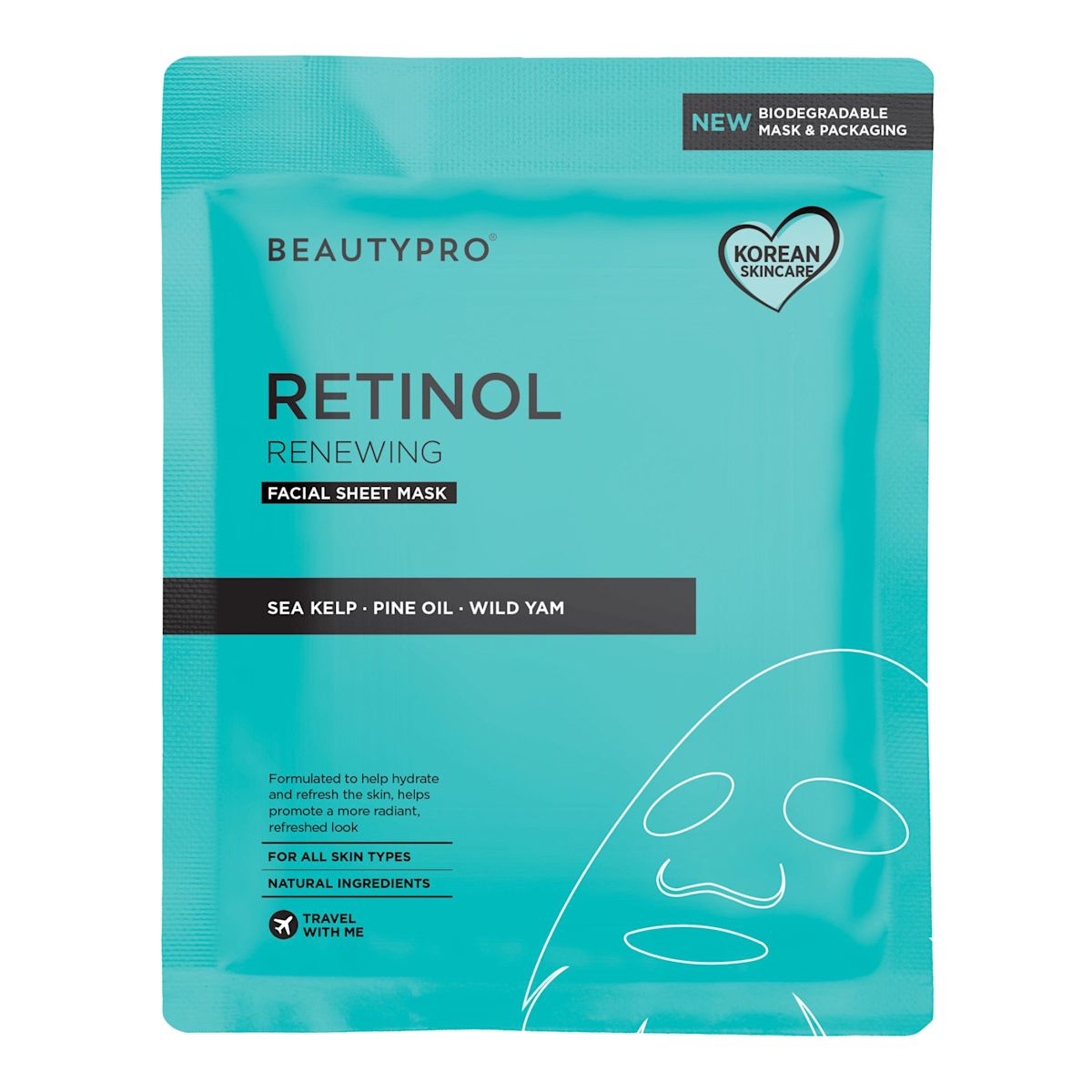 Beautypro Retinol Anti-Ageing Sheet Mask