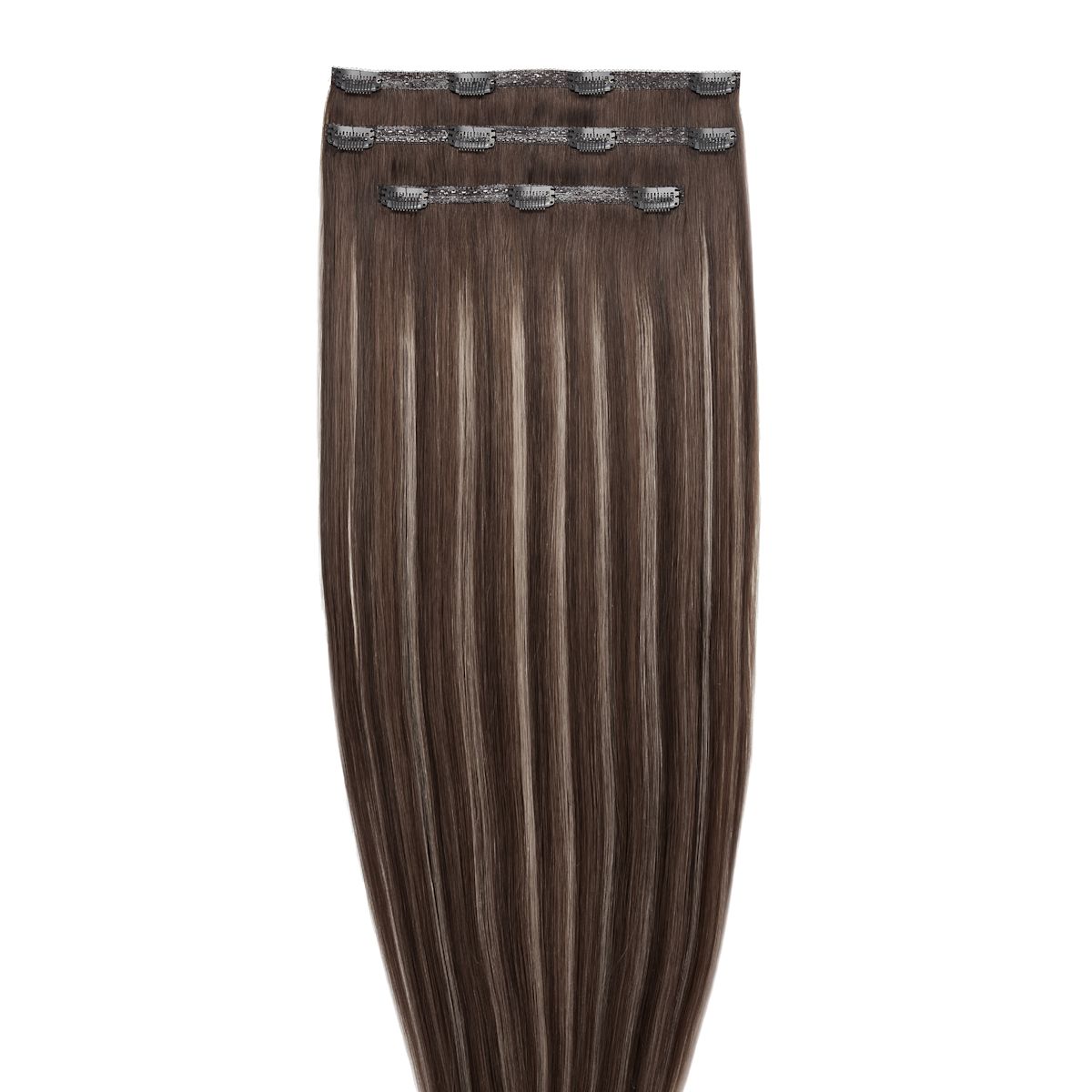 Beauty Works 18" Deluxe Remy Instant Clip-In Hair Extensions Sorrento Bronde