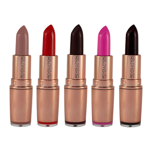 Makeup Revolution Rose Gold Lipstick At Beauty Bay Makeup Revolution Rose Gold Lipstick