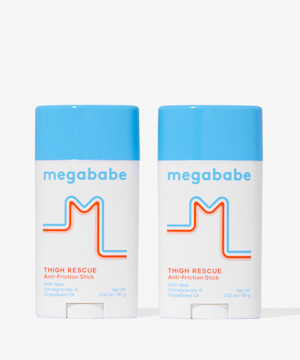 Megababe Thigh Rescue Anti-Friction Stick Duo at BEAUTY BAY