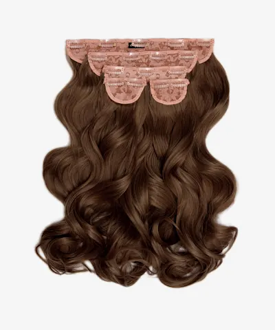 Lullabellz - Super Thick 22" 5 Piece Natural Wavy Clip In Extensions