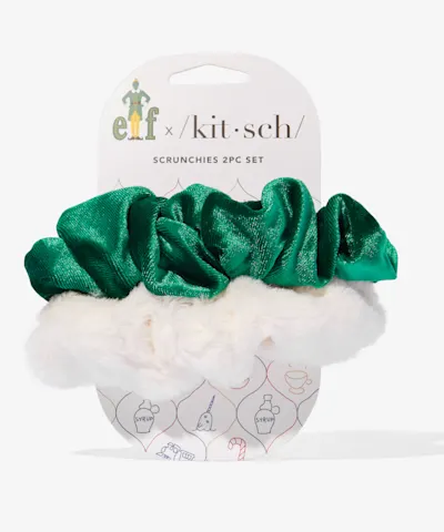 Kitsch - elf x kitsch Scrunchies 2pc Set