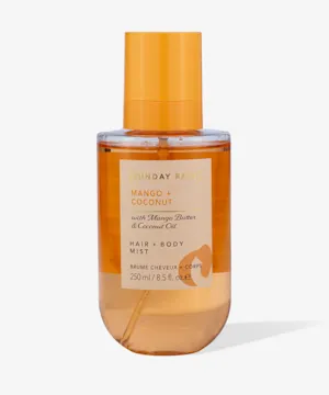 Sunday Rain Mango & Coconut Hair & Body Mist