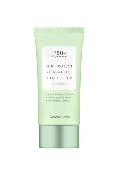 Thank You Farmer - Sun Project Skin Relief Sun Cream Fragrance-Free SPF50+ PA++++