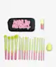Made By Mitchell - 16 Piece Ombre Brush Set With Blursh & Blender