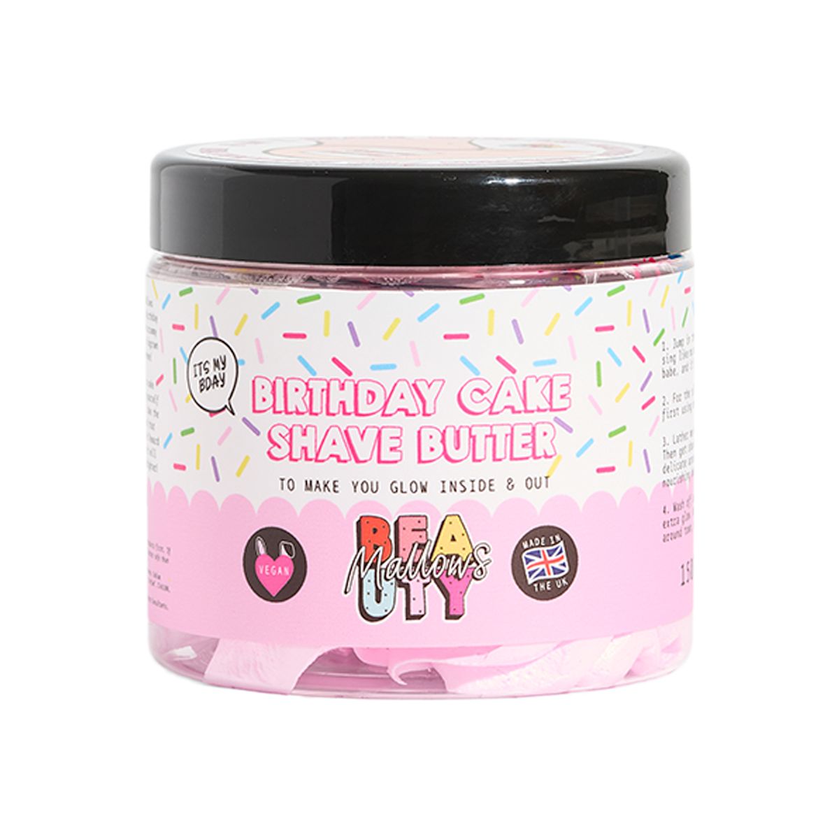 Mallows Beauty Birthday Cake Shave Butter
