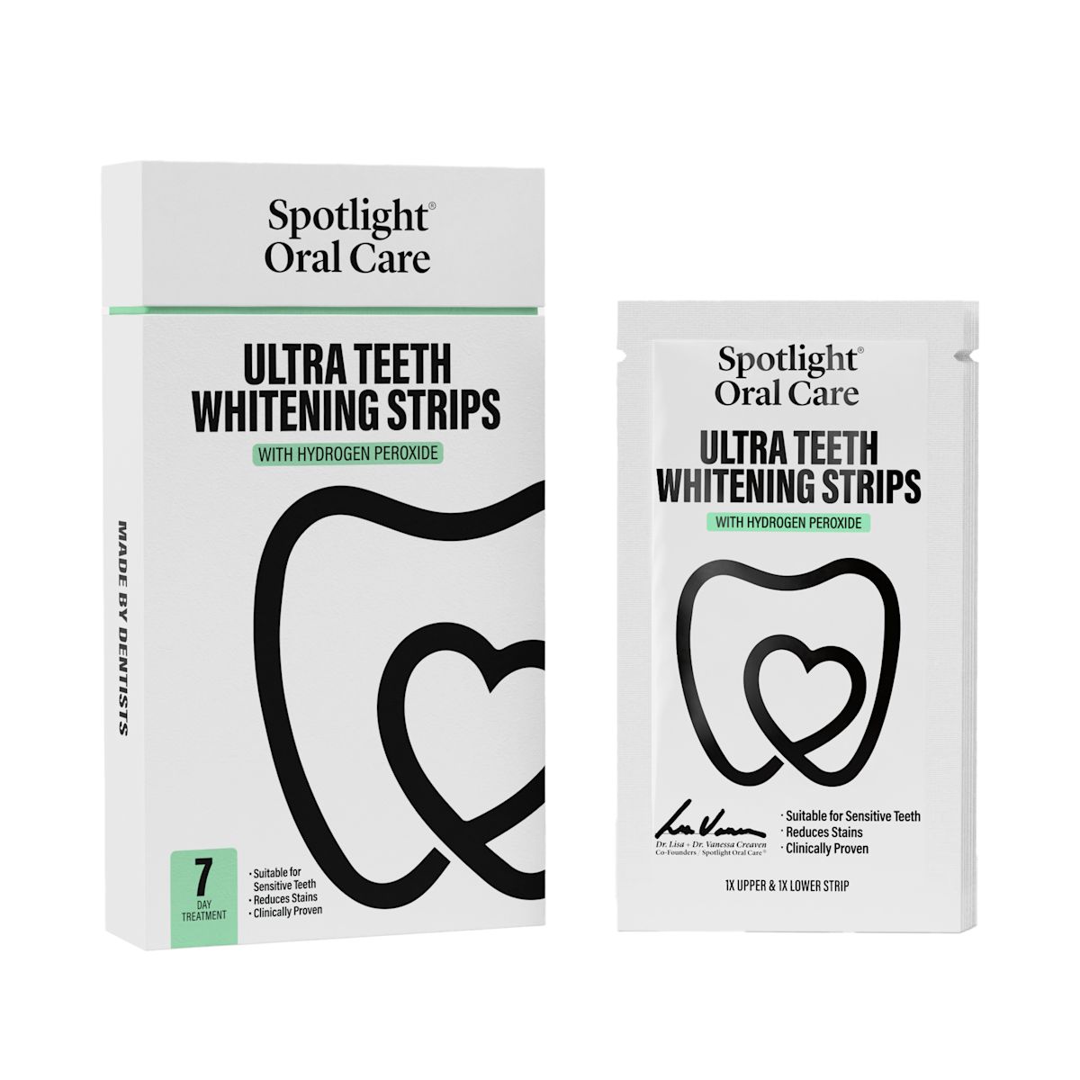 Spotlight Oral Care Ultra Teeth Whitening Strips 7 days