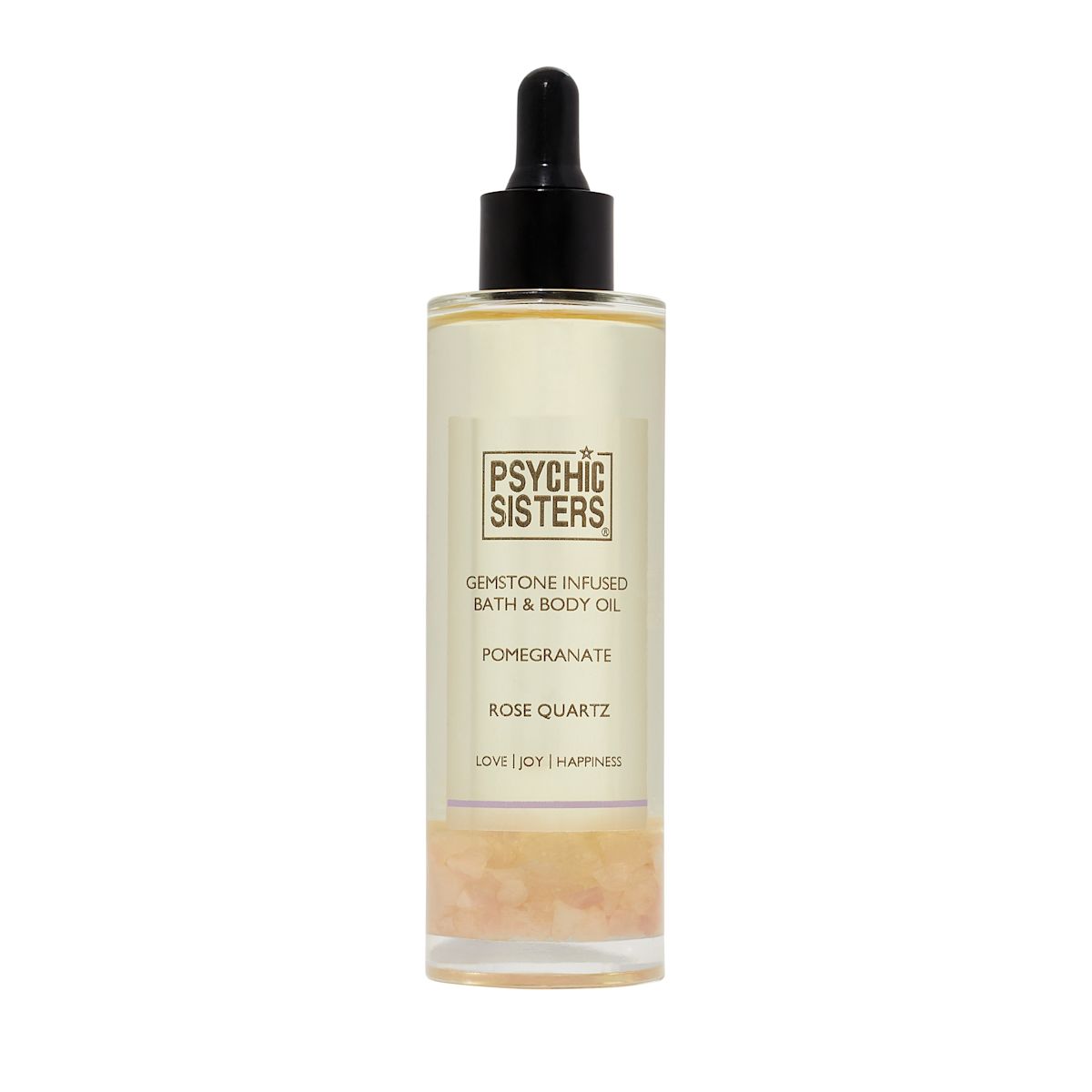 Psychic Sisters Bath and Body Oil Rose Quartz