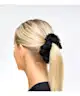 Brushworks - Lace Scrunchies Black & White 2 Pack