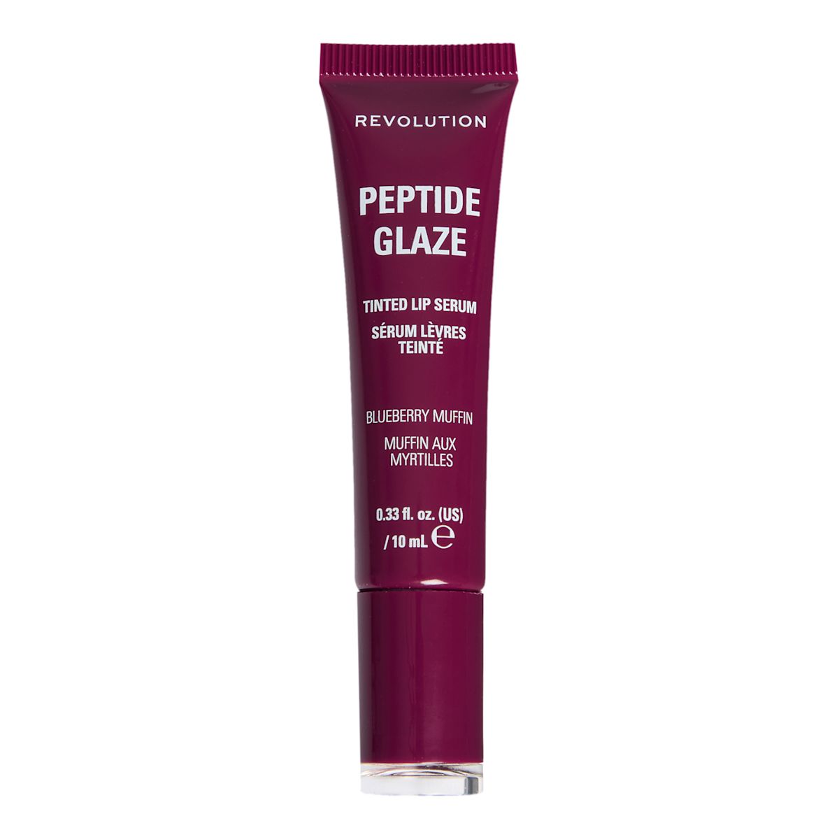 Peptide Glaze Tinted Lip Serum - Blueberry Muffin