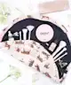 The Flat Lay Co. - Drawstring Makeup Bag in Neutral Tigers
