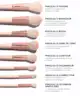 By BEAUTY BAY - Rose Glow 18 Piece Brush Set With Brush Stand
