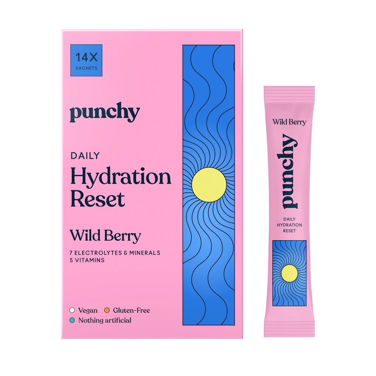 Daily Hydration Reset Wild Berry - Daily Hydration Reset Wild Berry x 14 Sachets