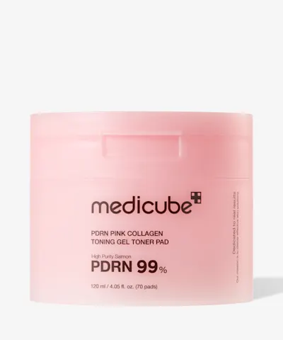 Medicube - PDRN Pink Collagen Toning Gel Toner Pad