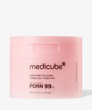 medicube PDRN Pink Collagen Toning Gel Toner Pad