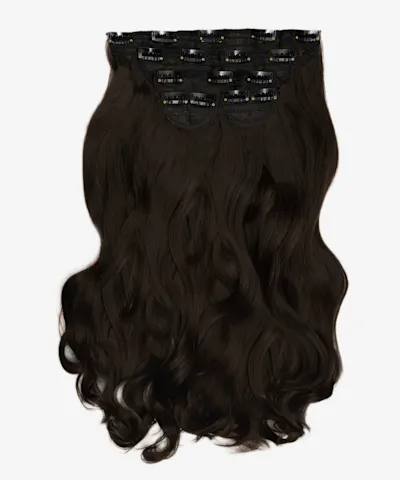 Lullabellz - Super Thick 22" 5 Piece Curly Clip In Extensions