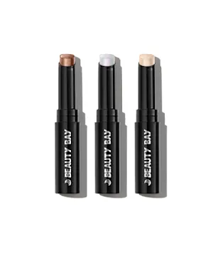 beautybay Bouncy Beam Shimmer Stick Trio