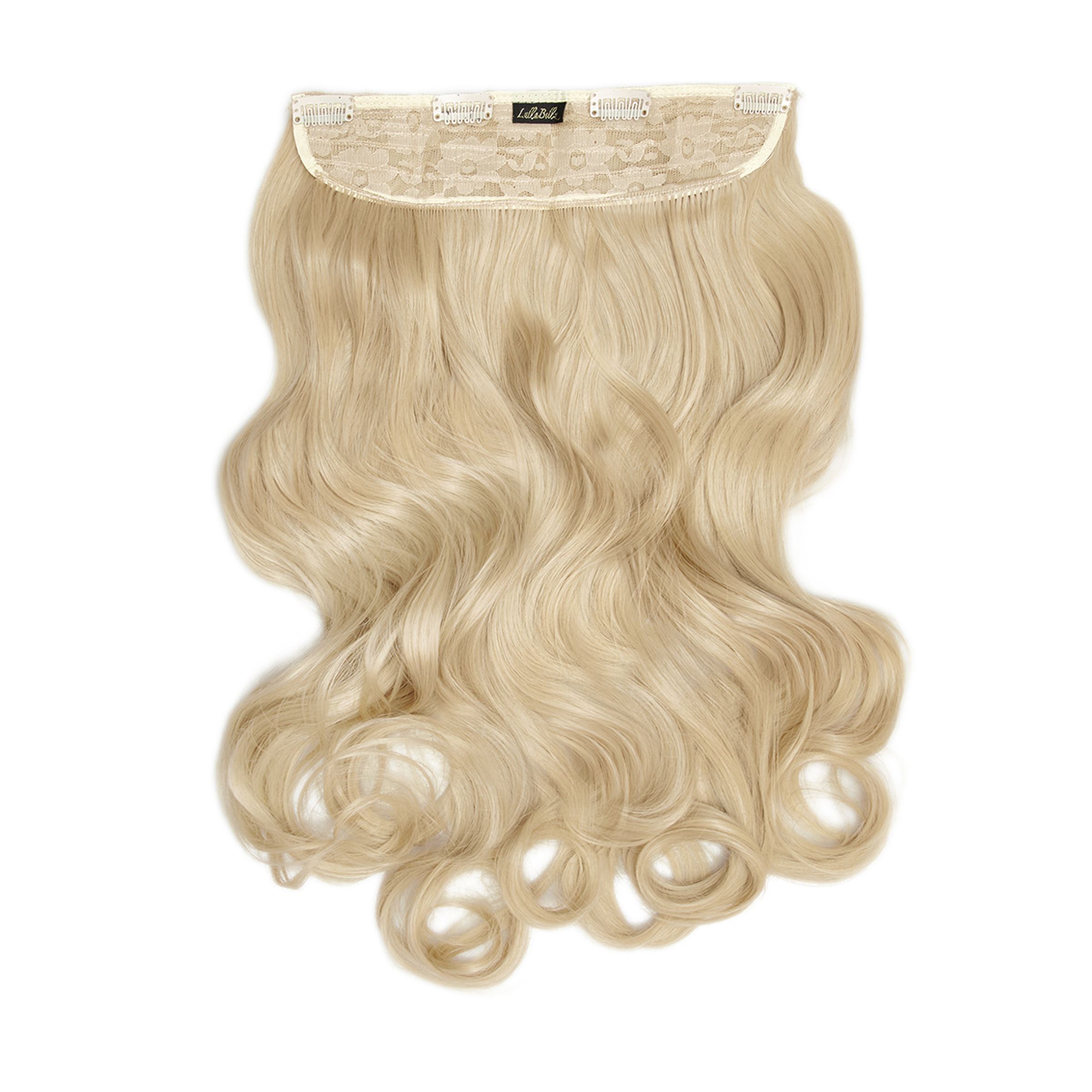 Thick 20" 1 Piece Curly Clip In Hair Extensions California Blonde