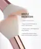 By BEAUTY BAY - Rose Glow 18 Piece Brush Set With Brush Stand