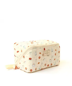 theflatlayco Marshmallow Flat Lay Makeup Box Bag - Patisserie
