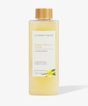 Sunday Rain Warm Vanilla Sugar Bubble Bath