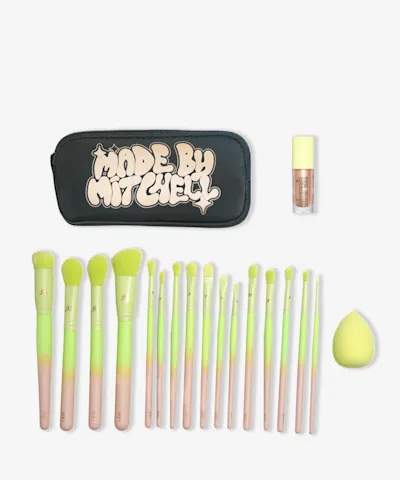 Made By Mitchell - 16 Piece Ombre Brush Set With Blursh & Blender