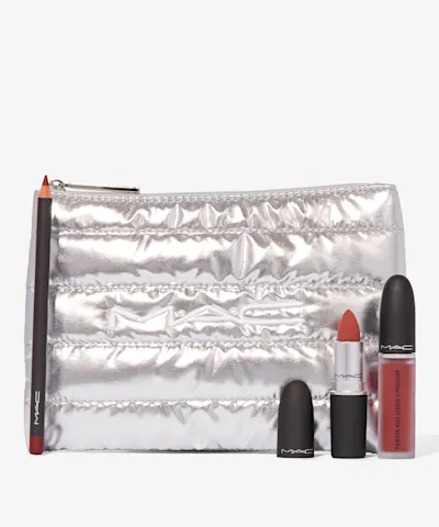 MAC Cosmetics - Powdered Snow Powder Kiss Lip Kit