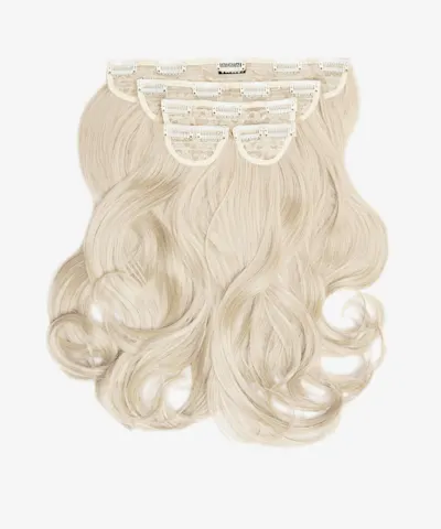 Lullabellz - Super Thick 16" 5 Piece Blow Dry Wavy Clip In Extensions