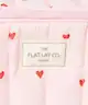 The Flat Lay Co. - Marshmallow Open Flat Box Bag in Sweet Pink Hearts