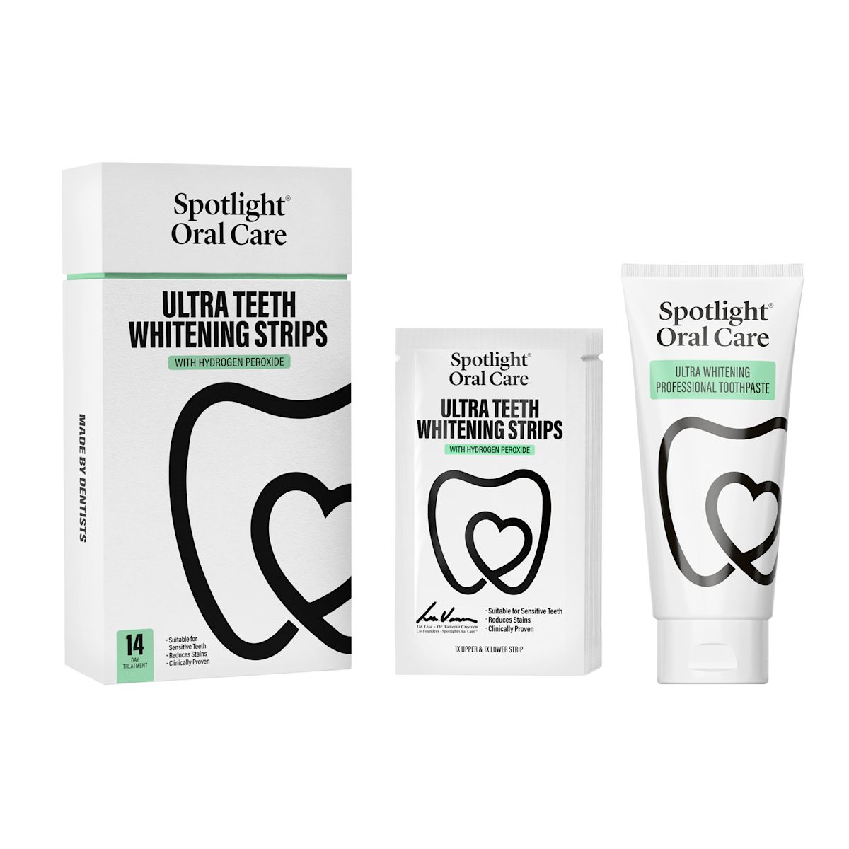 Spotlight Oral Care Ultra Teeth Whitening Strips 14 days