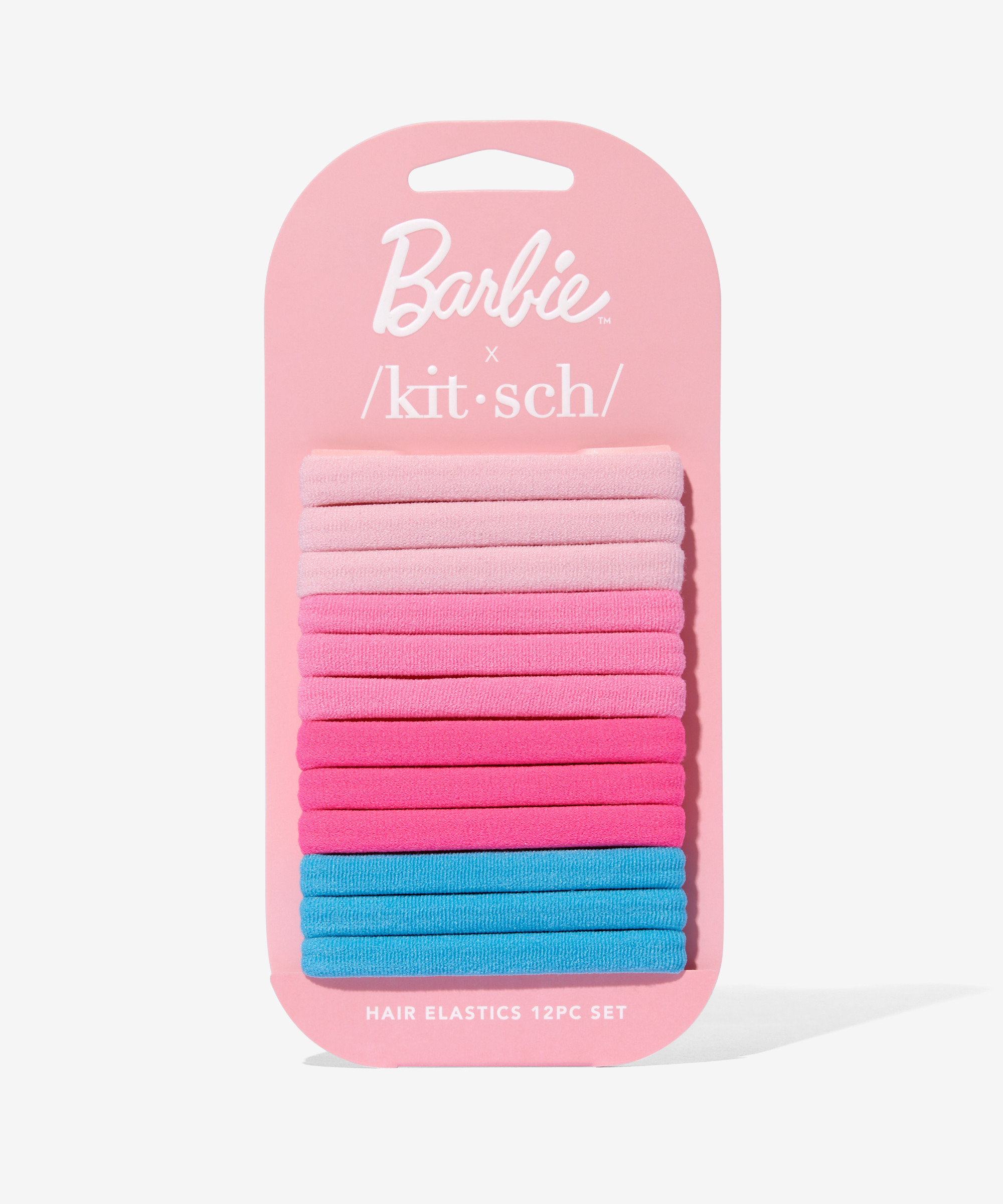 Kitsch Barbie x Kitsch Recycled Nylon Elastics 12pc at BEAUTY BAY