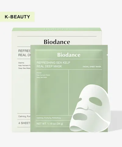 Biodance - Refreshing Sea Kelp Real Deep Mask x4 