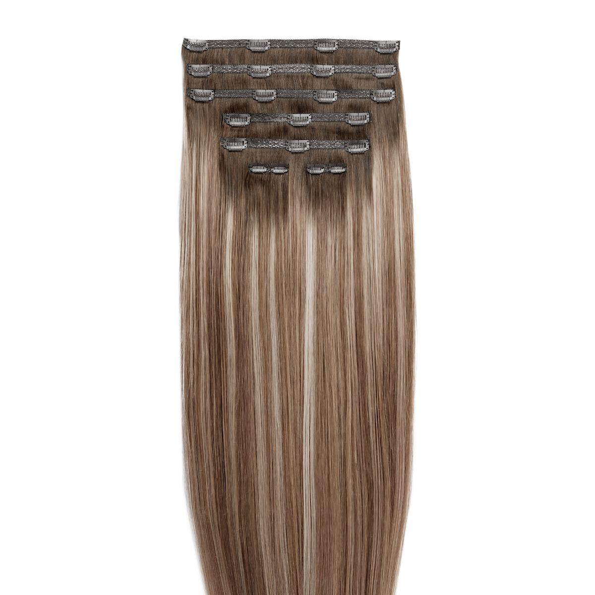 Beauty Works 18" Double Hair Set Clip-In Extensions St Tropez