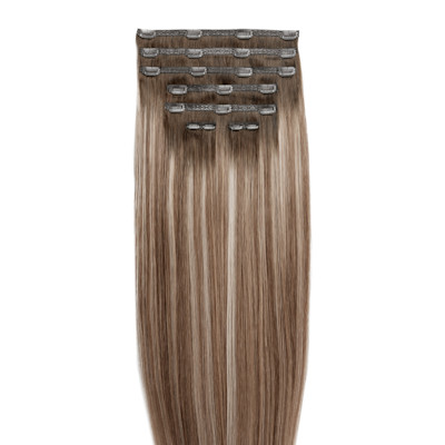 Beauty Works 18" Double Hair Set Clip-In Extensions St Tropez