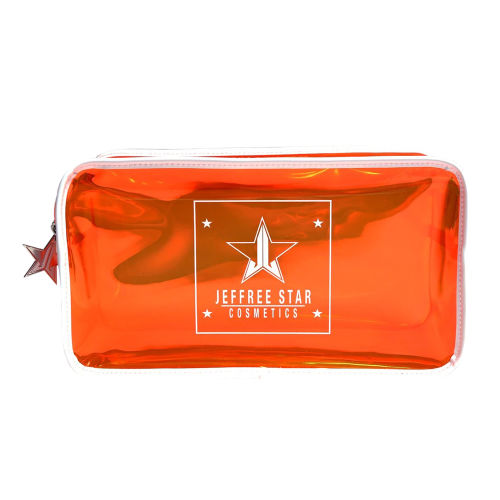Jeffree Star Cosmetics Makeup Bag Orange Translucent at BEAUTY BAY