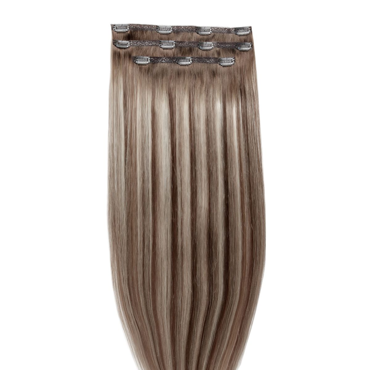 Beauty Works 18" Deluxe Remy Instant Clip-In Hair Extensions Amalfi Blonde