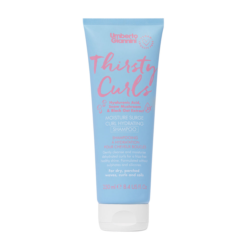 Umberto Giannini Thirsty Curls Moisture Surge Curl Hydrating Shampoo