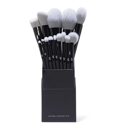 Lethal Cosmetics - Vegan Brushes 15 Piece Set