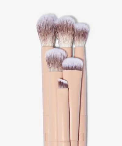 SOSU Cosmetics - Pink Handle Eye Brush Collection