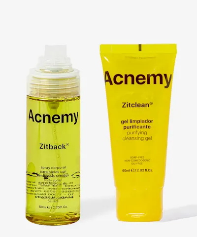 Acnemy - Zitback® Body Spray & Zitclean® Mini Cleansing Gel Duo