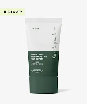 anua Heartleaf Silky Moisture Suncream
