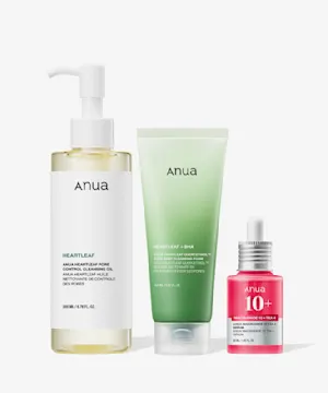 ANUA 3-Step K-Beauty Routine