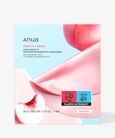ANUA - Peach 70 Niacin Brightening Collagen Mask (4 Sheets)