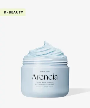 Arencia Blue Hyssop Rice Mochi Cleanser