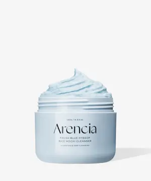 Arencia Blue Hyssop Rice Mochi Cleanser